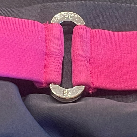 Free Country Gray Wrap Swim Skirt Built in Briefs Size XXL - Picture 5 of 9